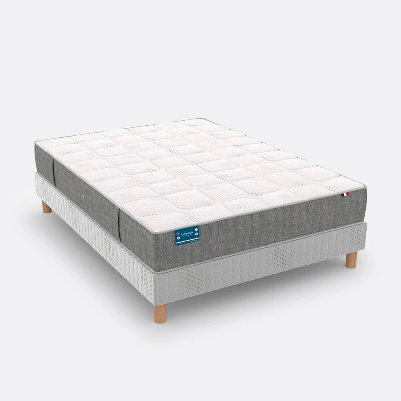 Matelas 660 ressorts, 7 zones, soutien ferme, accueil moelleux