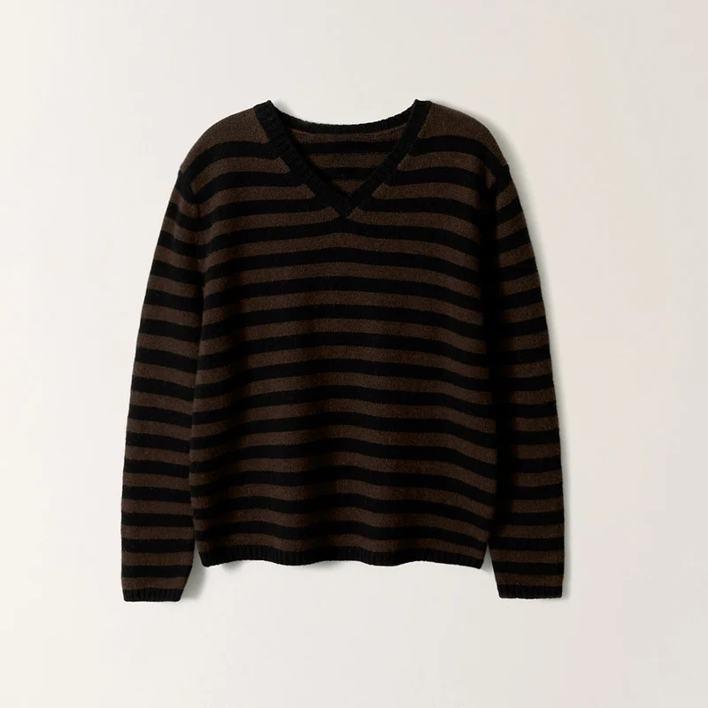 Nothing Written - Pull Molly - Rayures Marron