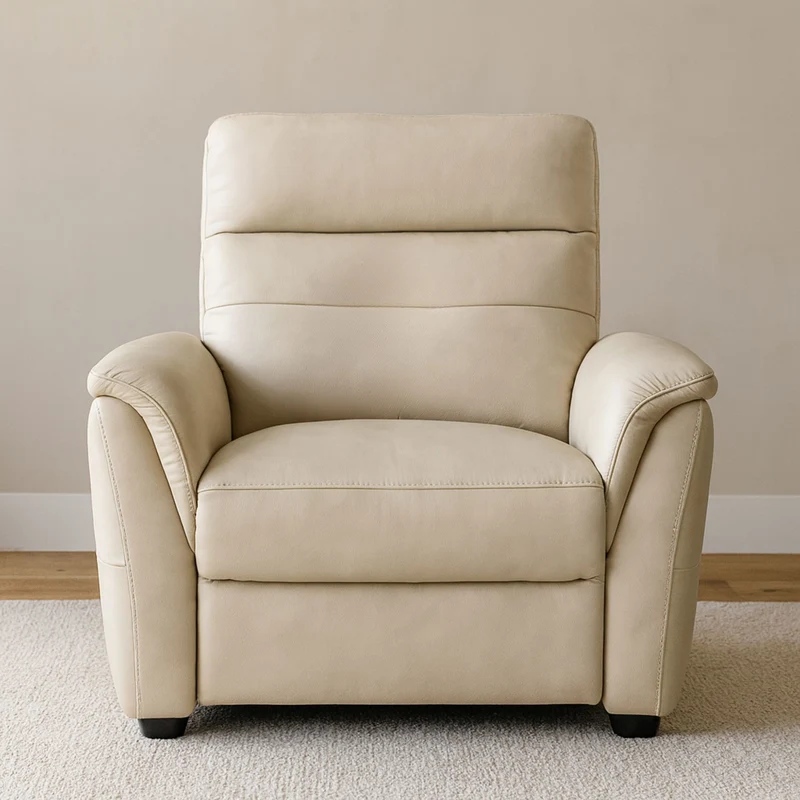 Fauteuil de relaxation électrique LES TENDANCES en nubuck Valenza