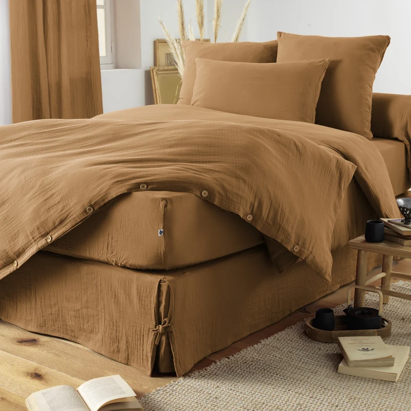 Housse de couette gaze de coton