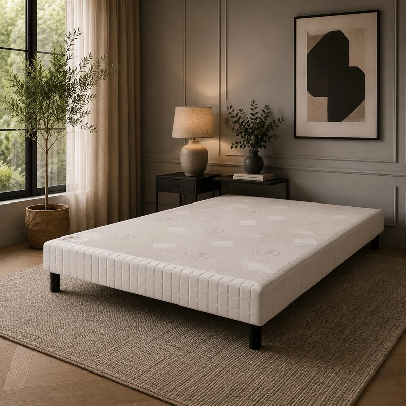 Sommier tapissier EPEDA Nature 140x200cm