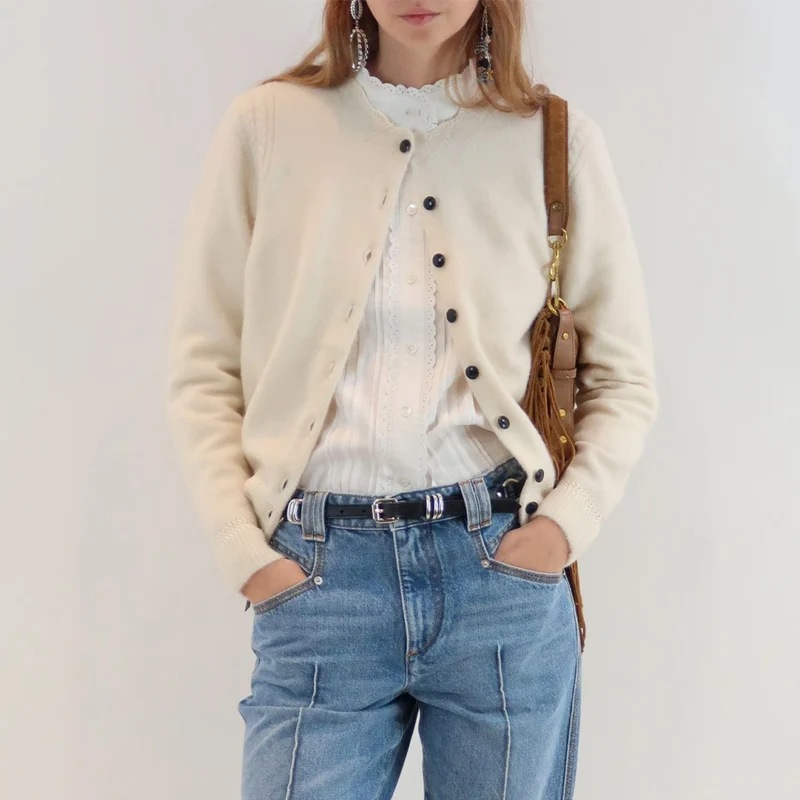 Isabel Marant - Cardigan Naia - Écru