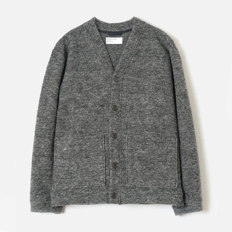 Universal Works - Cardigan Advance - Gris