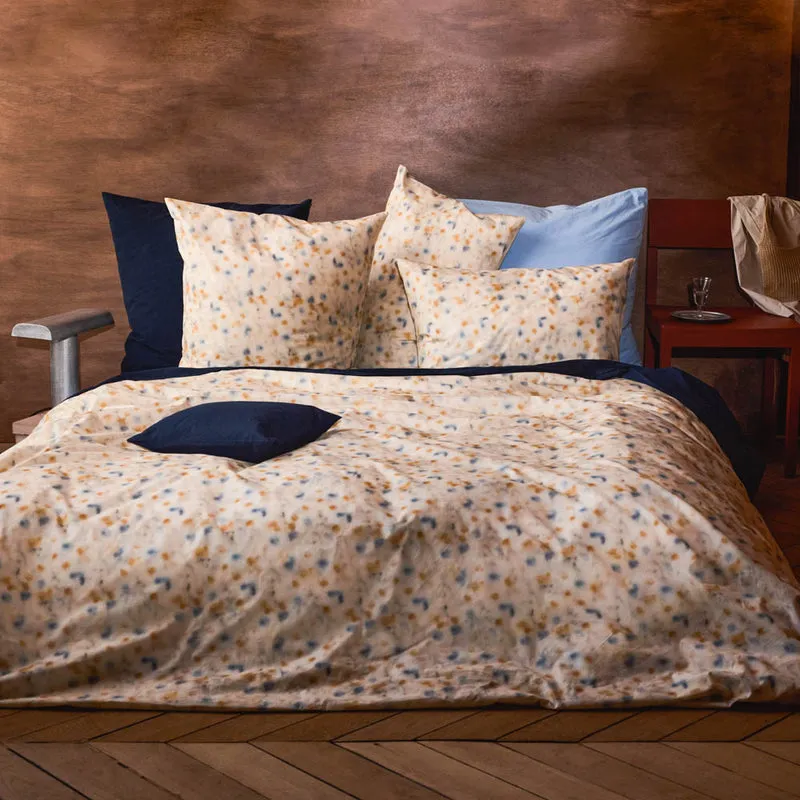 Housse de couette en percale de coton - Tataki Herbier