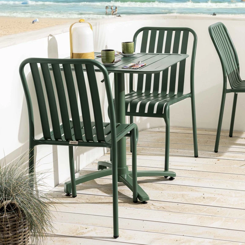 Chaise de jardin Oviala en metal FARO