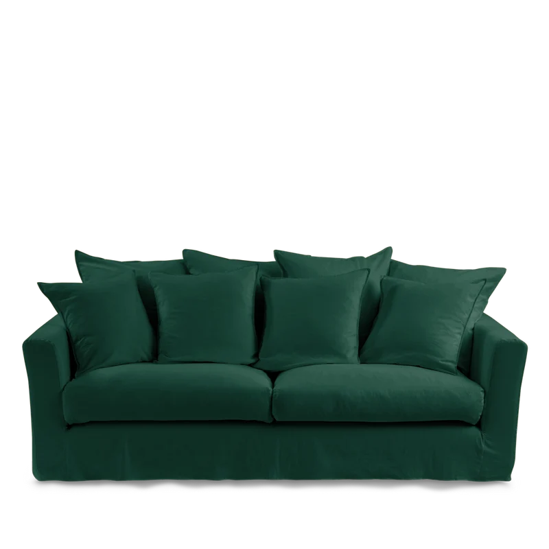 Housse de canapé convertible - Vert Séquoia