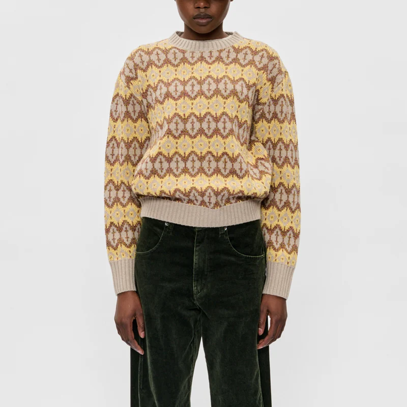 6397 - Pull Fairisle - Sunbeam