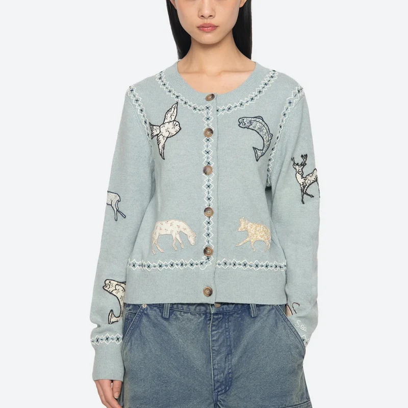 Sea NY - Cardigan Winslow - Bleu