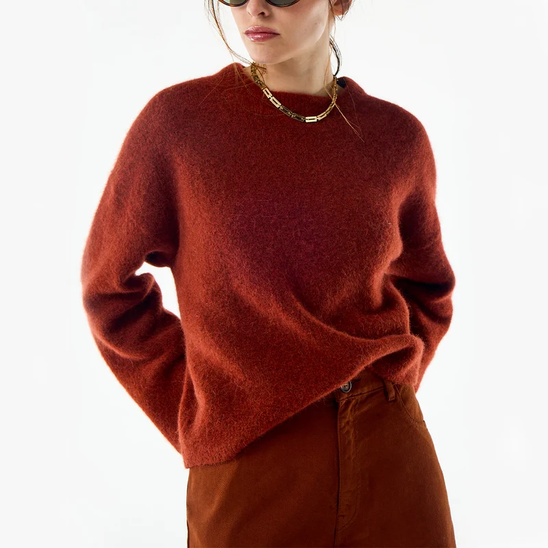 Belle Pièce - Pull Kipling - Ocre Rouge