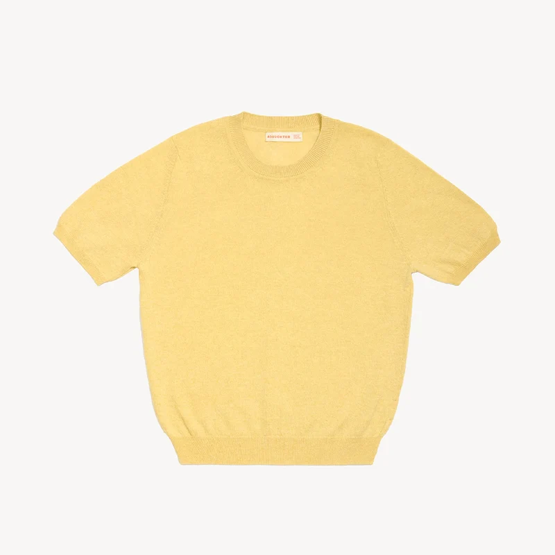 & Daughter - Maille Emer - Jaune Pale