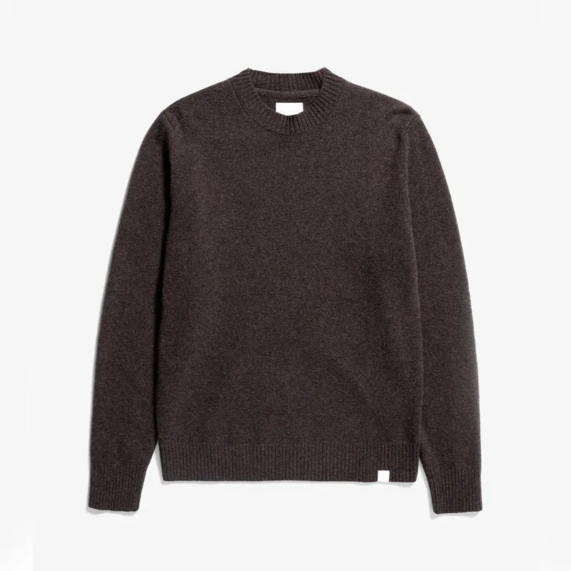 Norse Projects - Pull Standard Merino - Marron