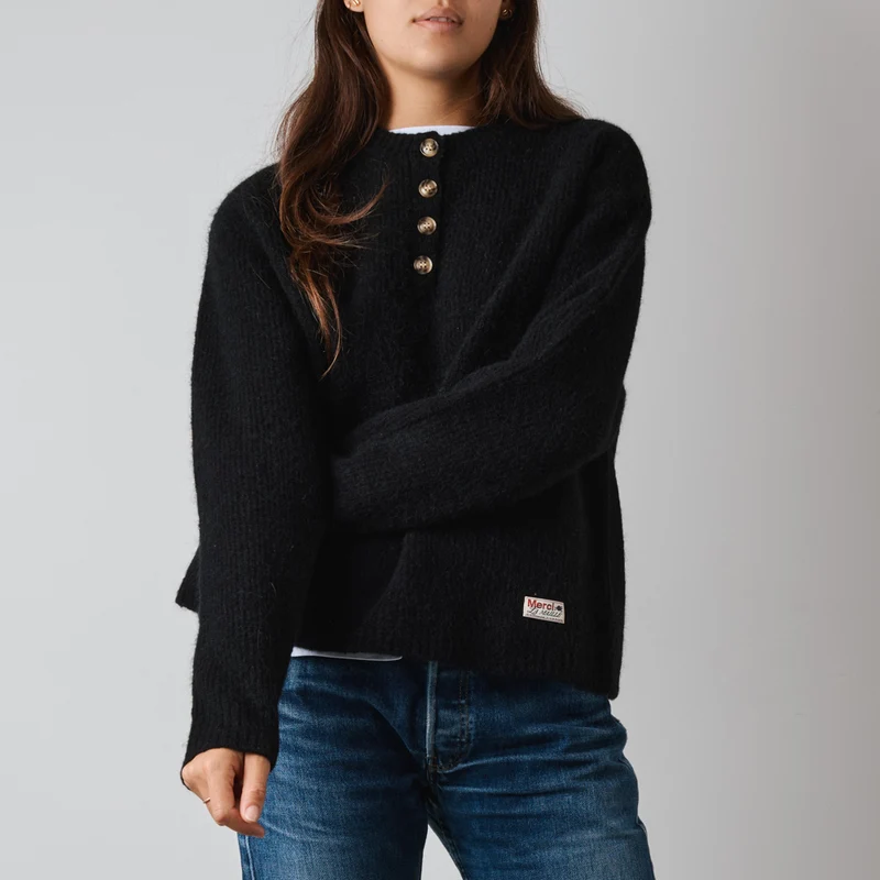 Merci - Pull Solange - Noir
