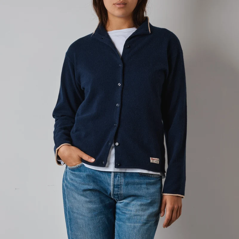 Merci - Gilet Iris - Bleu