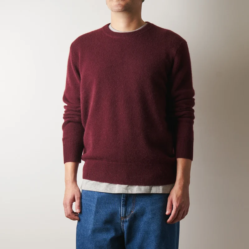 Merci - Pull en cachemire Claudio - Bordeaux