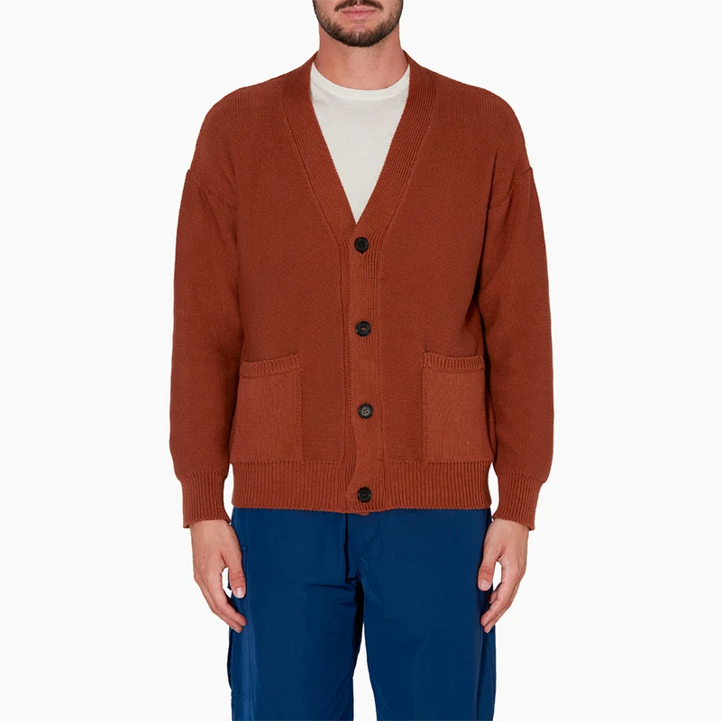 Roberto Collina - Cardigan en maille - Marron