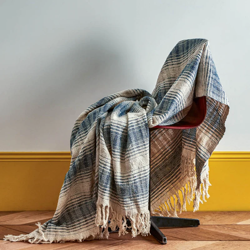Plaid Dimo - Indigo