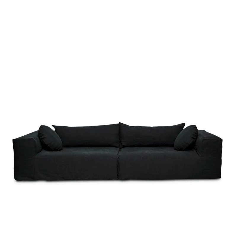 Canapé Slow Family 4 places - Lin Nuit - Bed&Philosophy
