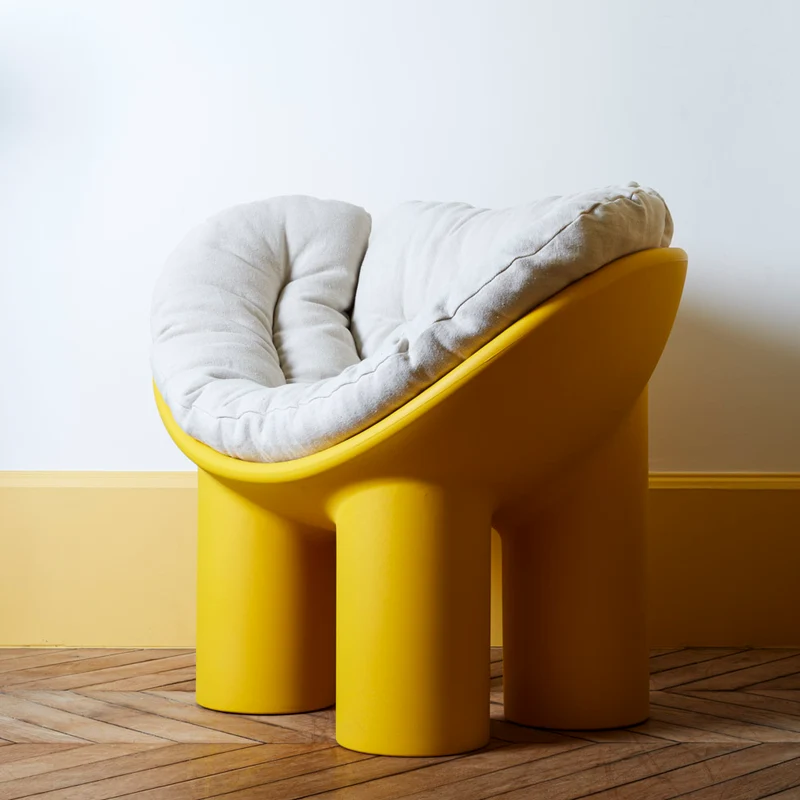 Fauteuil Roly Poly - Ocre Jaune - Driade